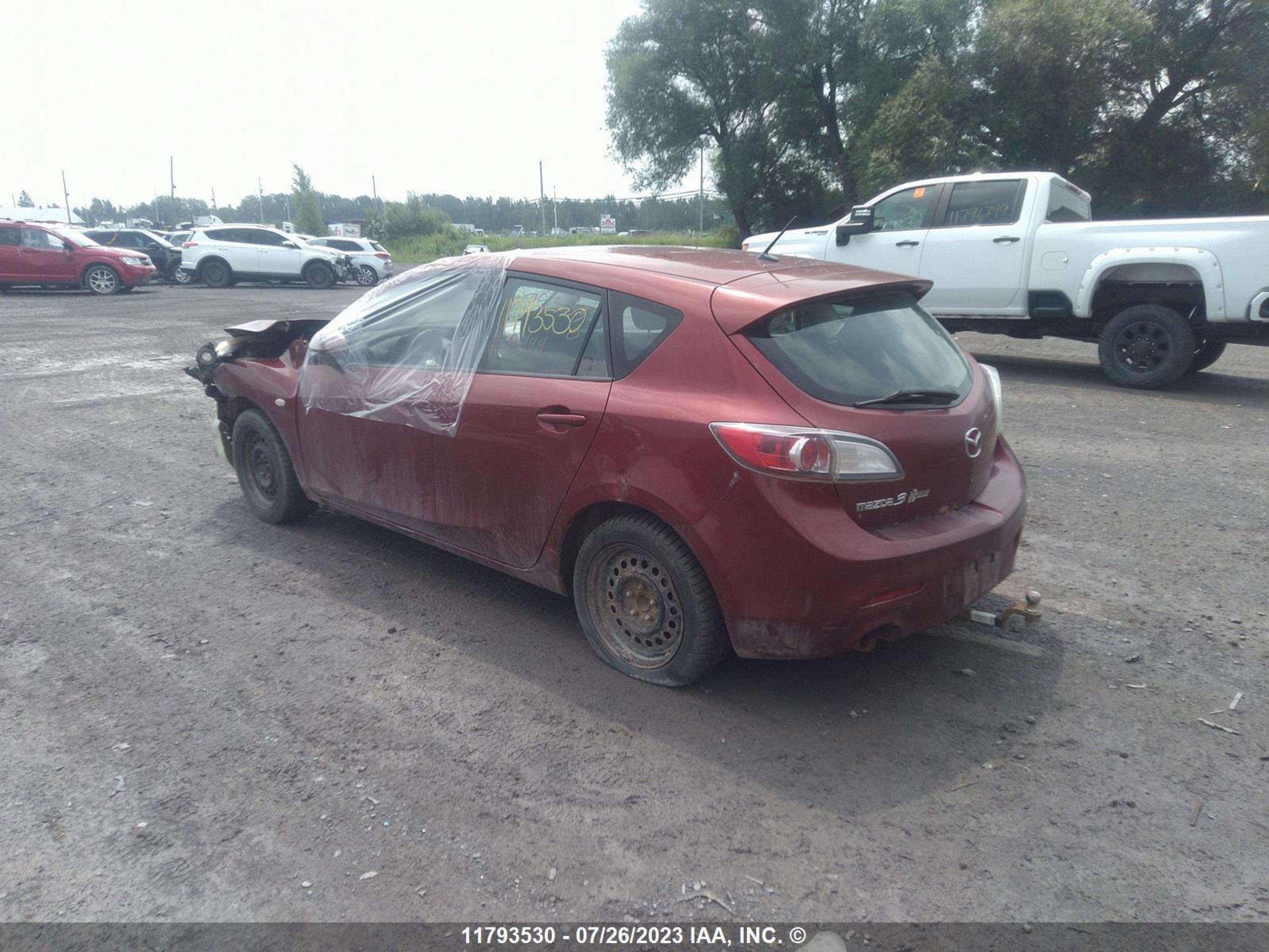 Photo 2 VIN: JM1BL1HF0A1268444 - MAZDA 3 