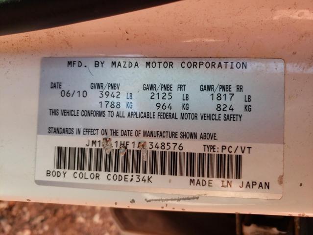 Photo 9 VIN: JM1BL1HF1A1348576 - MAZDA 3 I 