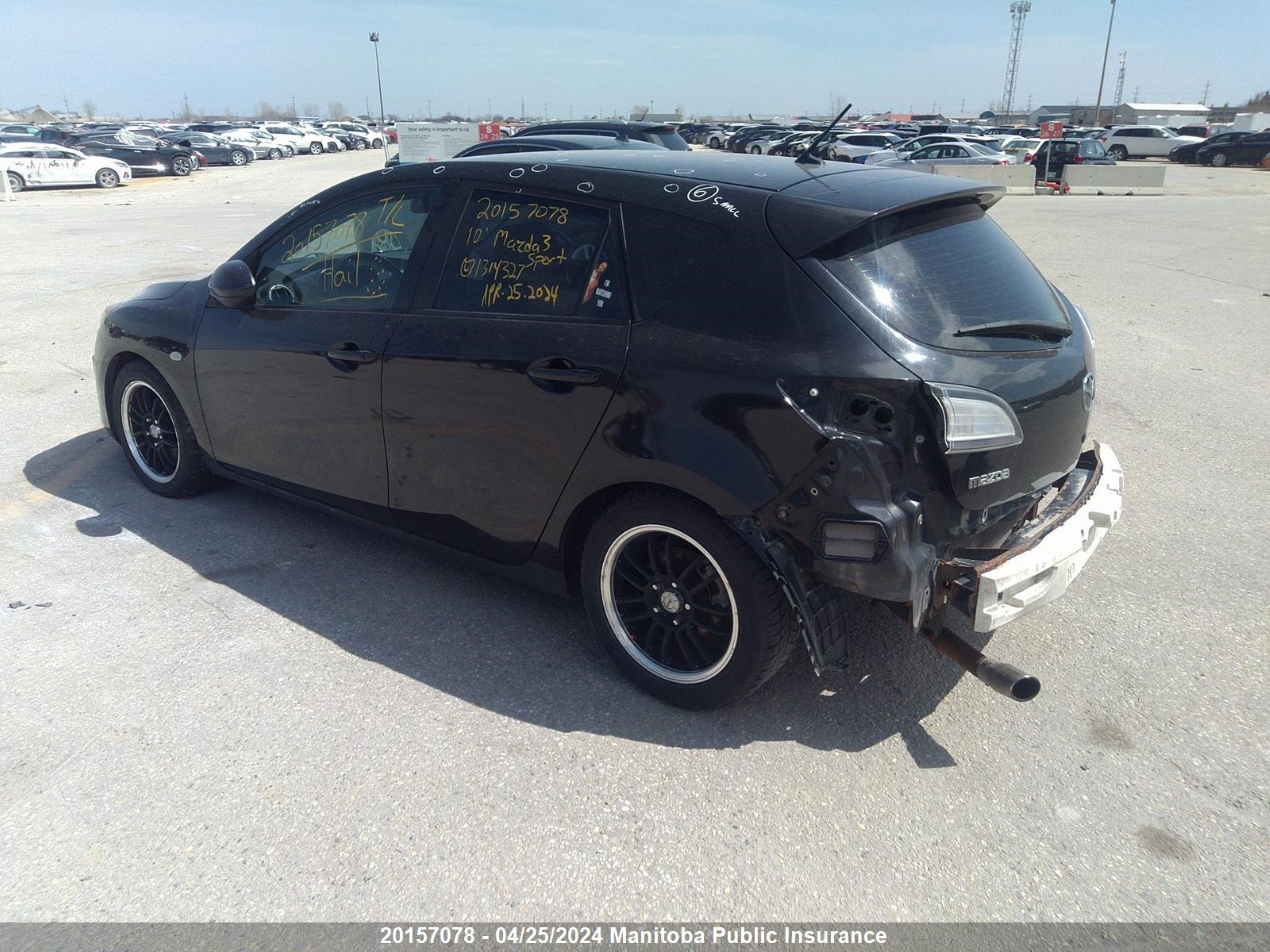 Photo 2 VIN: JM1BL1HF8A1314327 - MAZDA 3 