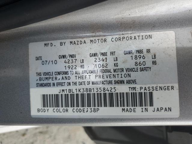 Photo 12 VIN: JM1BL1K38B1358425 - MAZDA ALL OTHER 