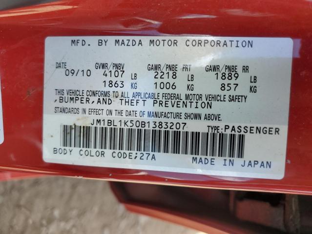 Photo 11 VIN: JM1BL1K50B1383207 - MAZDA MAZDA3 