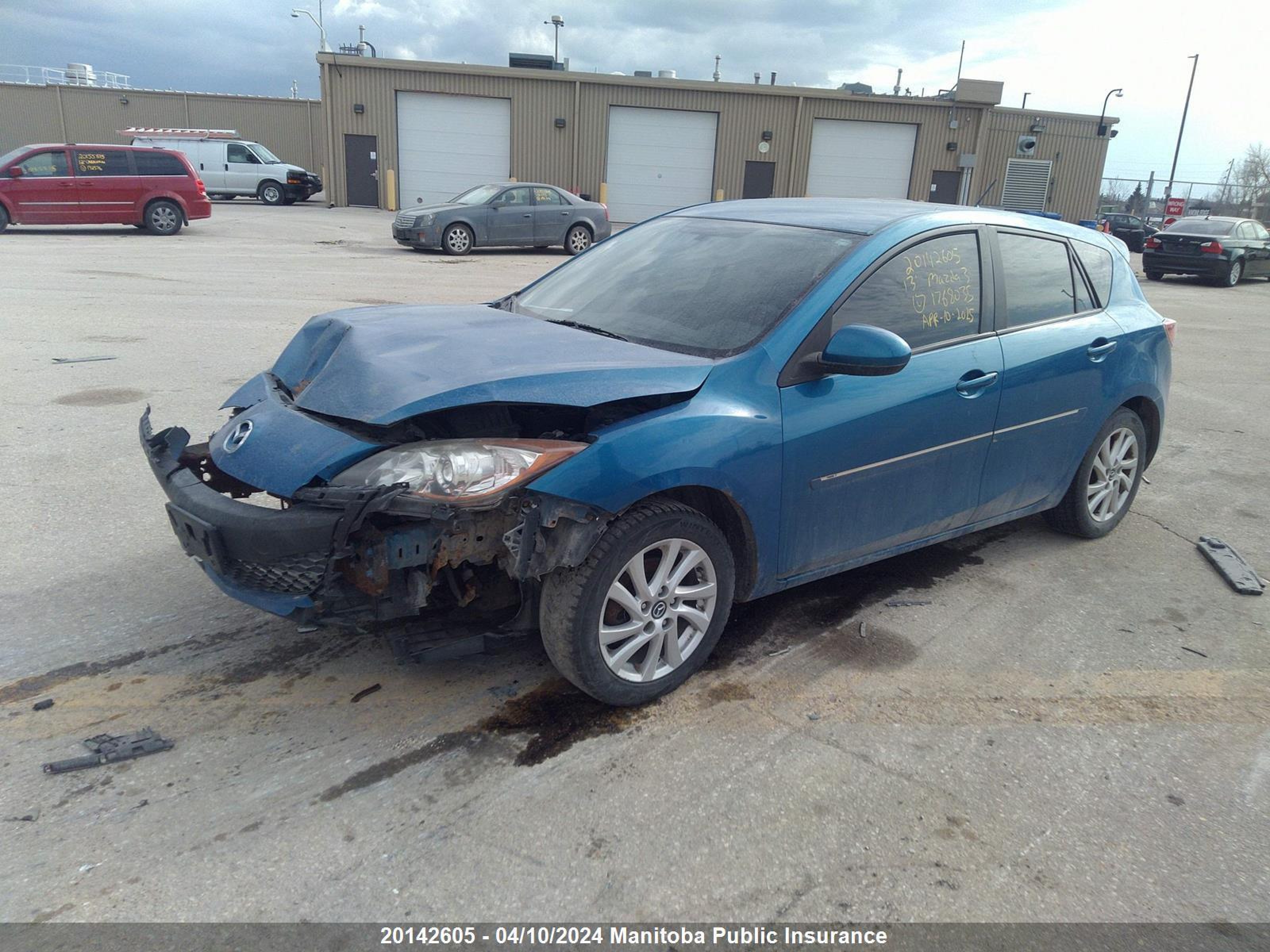 Photo 1 VIN: JM1BL1KF0D1768035 - MAZDA 3 