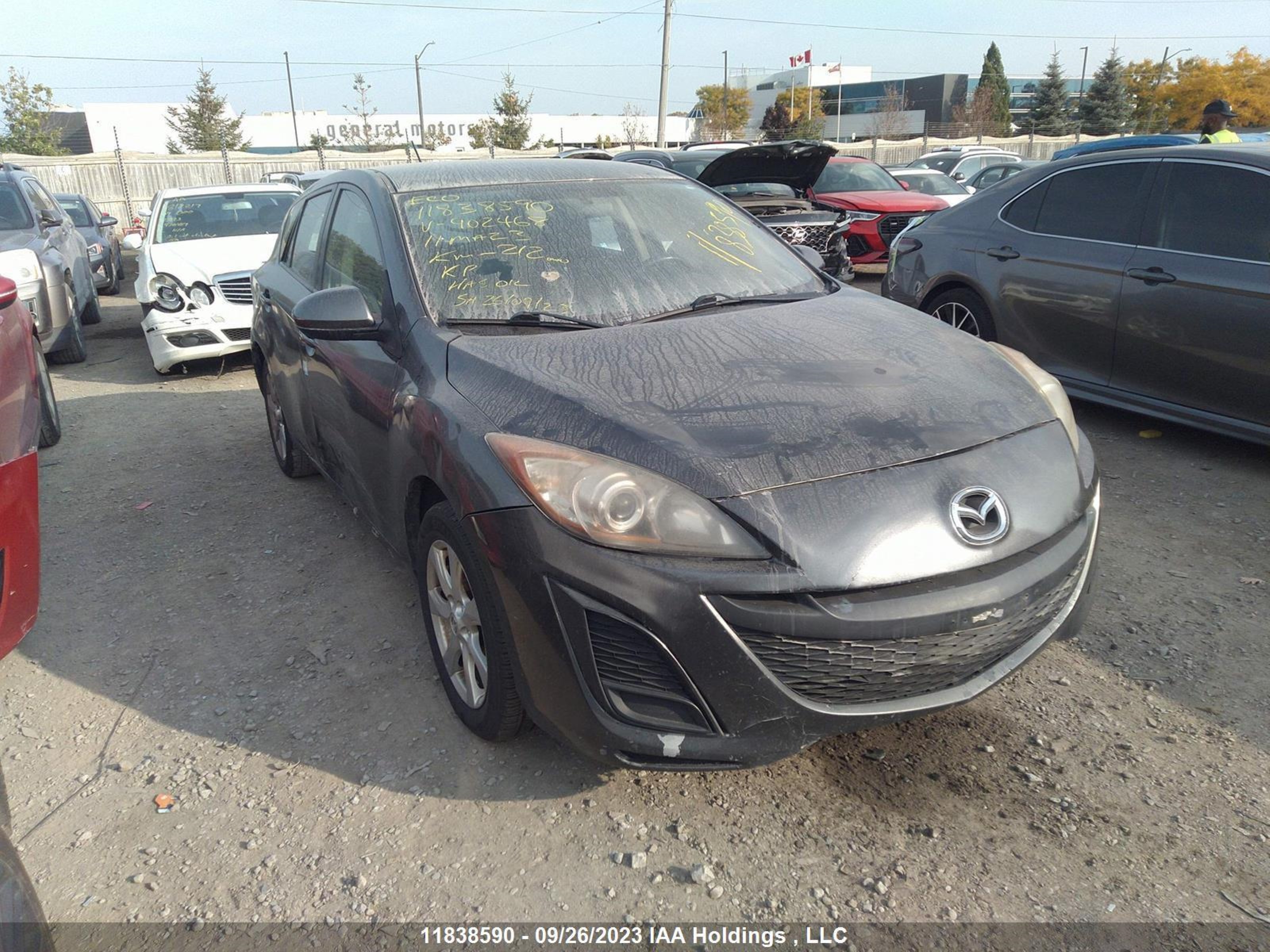 Photo 0 VIN: JM1BL1KF5B1902468 - MAZDA 3 