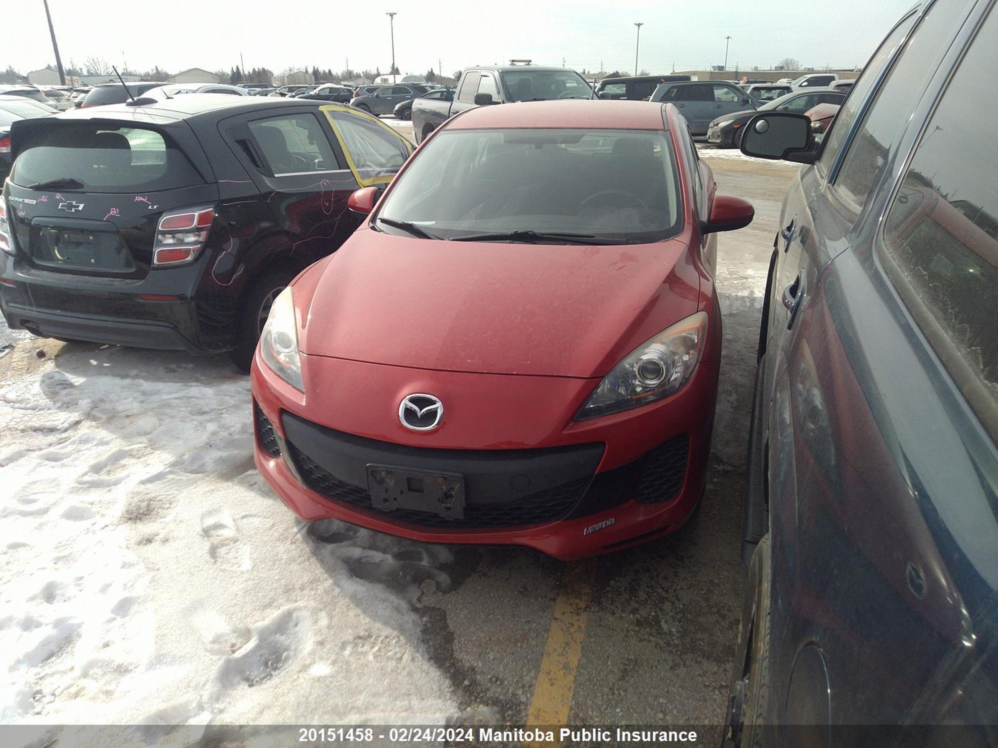 Photo 1 VIN: JM1BL1KF7D1737154 - MAZDA 3 