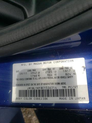 Photo 11 VIN: JM1BL1KF8C1536314 - MAZDA 3 