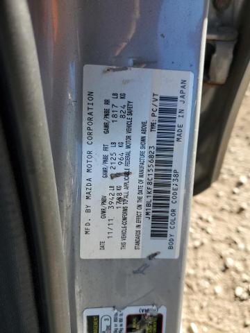 Photo 12 VIN: JM1BL1KF8C1556823 - MAZDA 3 I 