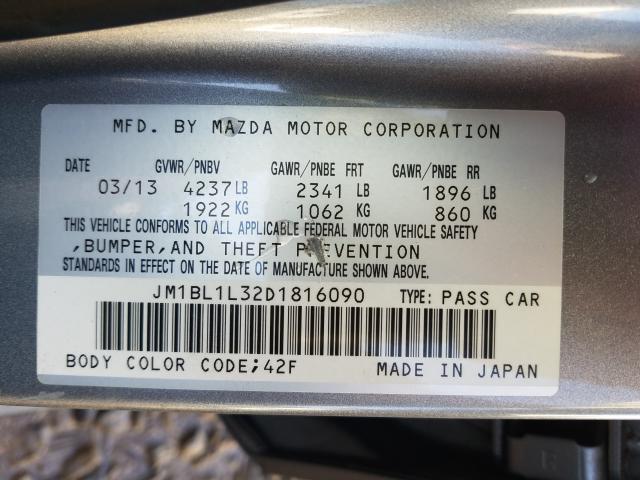 Photo 9 VIN: JM1BL1L32D1816090 - MAZDA SPEED 3 