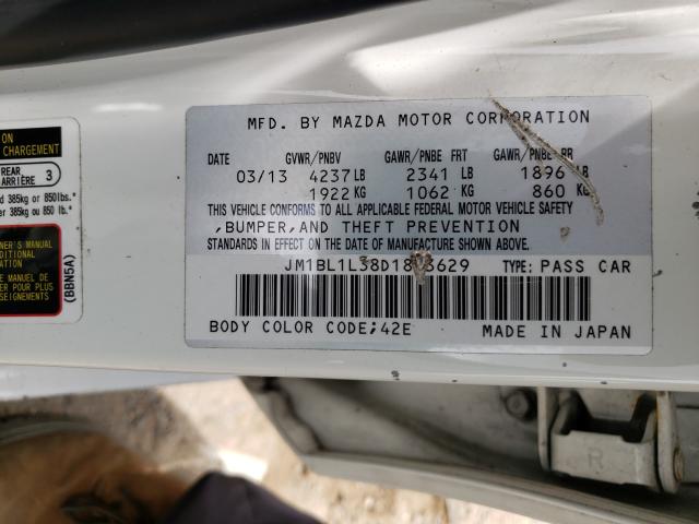 Photo 9 VIN: JM1BL1L38D1813629 - MAZDA SPEED 3 