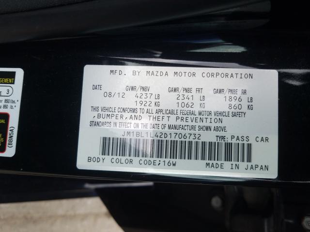 Photo 9 VIN: JM1BL1L42D1706732 - MAZDA SPEED 3 