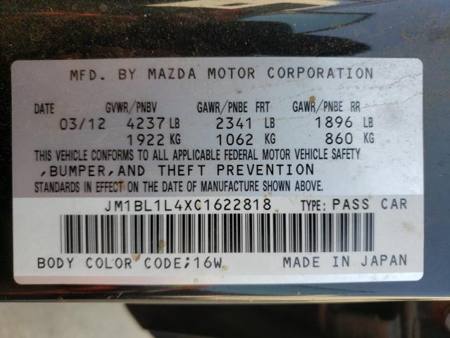 Photo 9 VIN: JM1BL1L4XC1622818 - MAZDA SPEED 3 