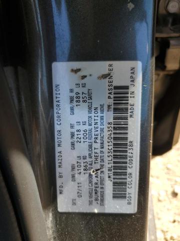 Photo 11 VIN: JM1BL1L53C1504358 - MAZDA 3 S 