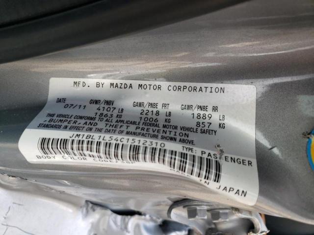 Photo 9 VIN: JM1BL1L54C1512310 - MAZDA 3 S 