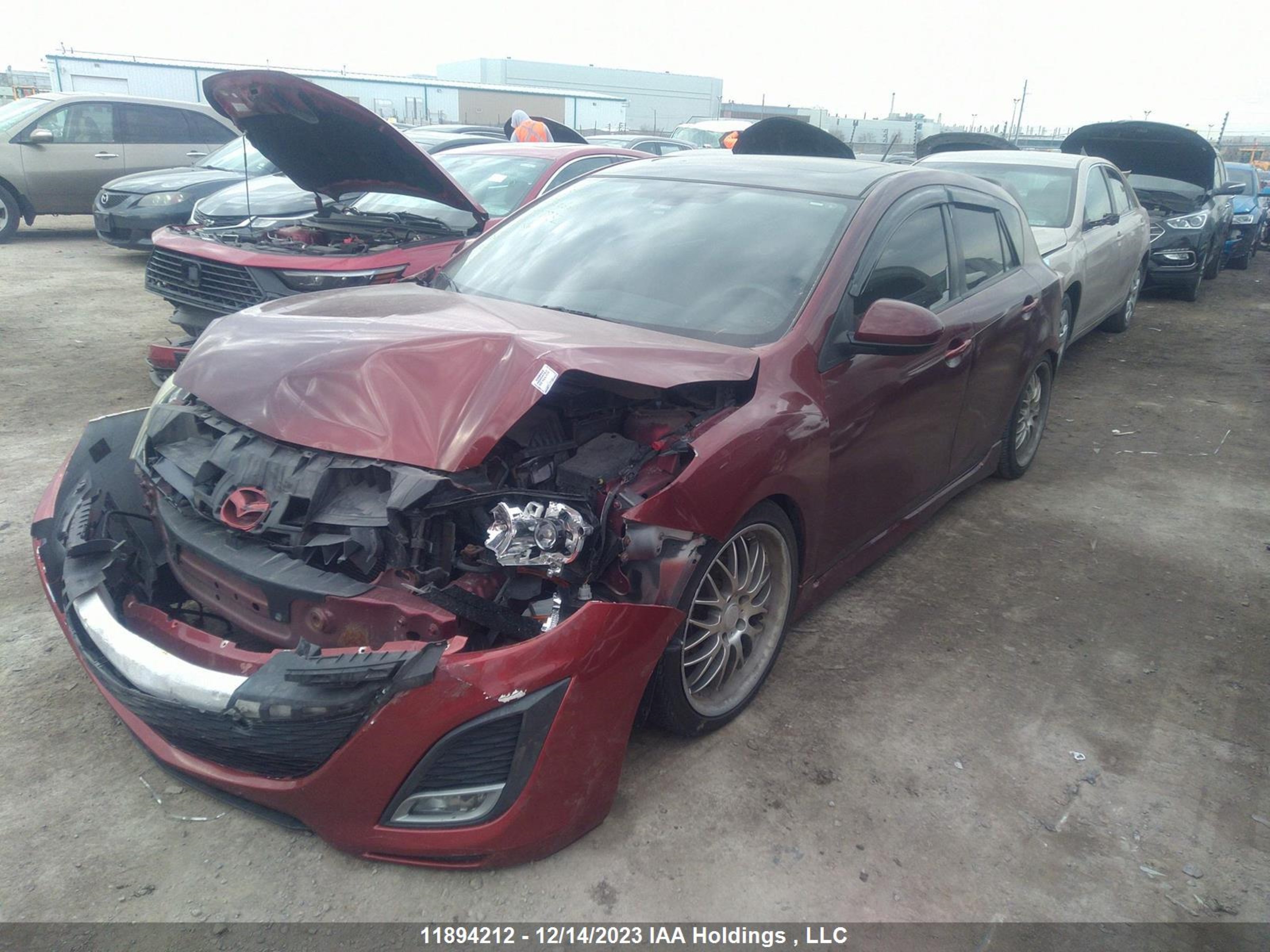 Photo 1 VIN: JM1BL1L58B1407932 - MAZDA 3 