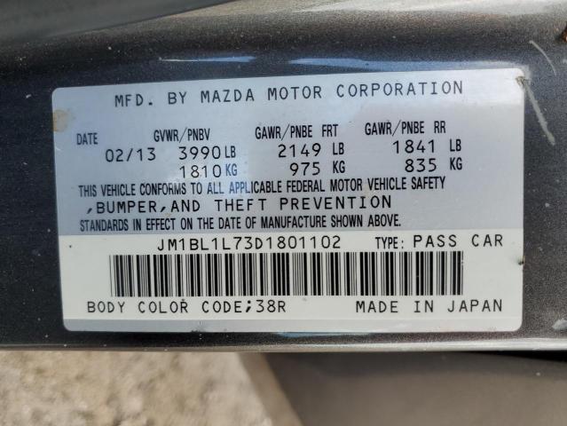 Photo 11 VIN: JM1BL1L73D1801102 - MAZDA 3 I 