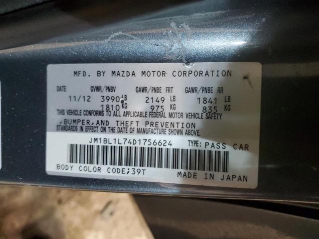 Photo 11 VIN: JM1BL1L74D1756624 - MAZDA 3 I 