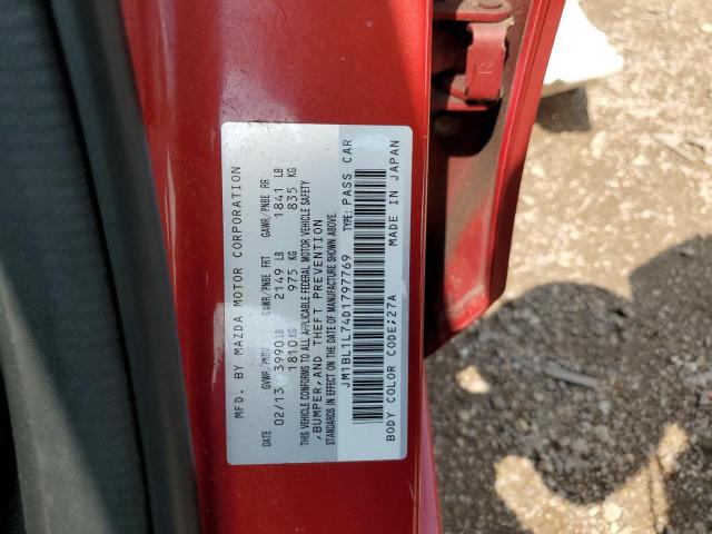 Photo 12 VIN: JM1BL1L74D1797769 - MAZDA 3 