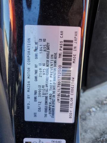 Photo 12 VIN: JM1BL1L78D1712500 - MAZDA 3 I 