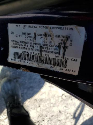 Photo 11 VIN: JM1BL1L7XC1550335 - MAZDA 3 I 