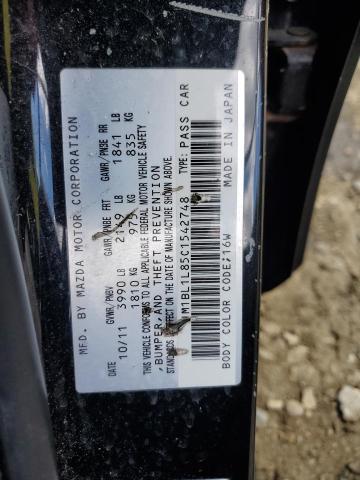 Photo 11 VIN: JM1BL1L85C1542748 - MAZDA 3 