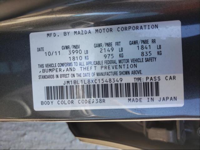 Photo 9 VIN: JM1BL1L8XC1548349 - MAZDA 3 I 