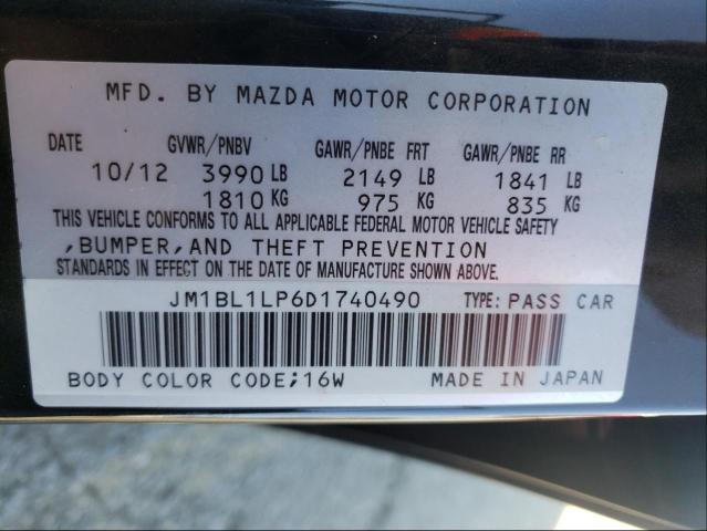 Photo 9 VIN: JM1BL1LP6D1740490 - MAZDA 3 I 