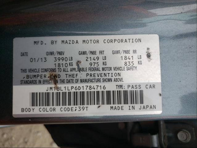 Photo 9 VIN: JM1BL1LP6D1784716 - MAZDA 3 I 