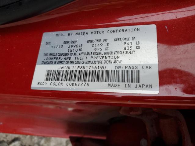 Photo 12 VIN: JM1BL1LP8D1756190 - MAZDA 3 