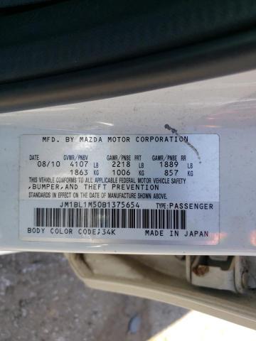 Photo 9 VIN: JM1BL1M50B1375654 - MAZDA 3 S 