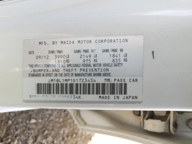 Photo 9 VIN: JM1BL1MP1D1723434 - MAZDA 3 I 