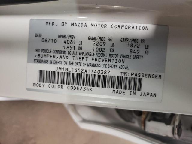 Photo 11 VIN: JM1BL1S52A1340387 - MAZDA MAZDA3 