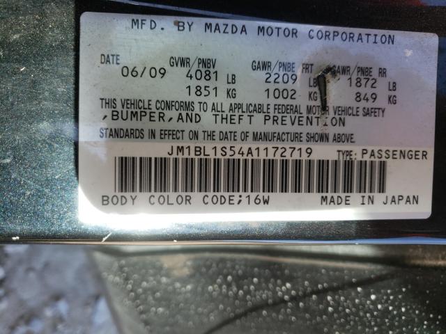 Photo 9 VIN: JM1BL1S54A1172719 - MAZDA 3 S 