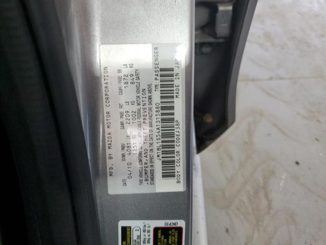 Photo 11 VIN: JM1BL1S54A1315880 - MAZDA MAZDA3 