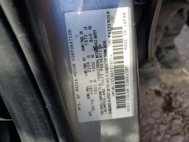 Photo 11 VIN: JM1BL1S58A1338014 - MAZDA 3 S 