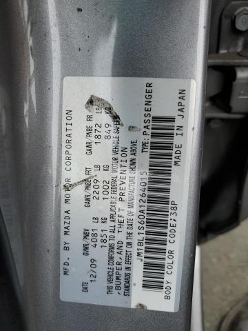 Photo 12 VIN: JM1BL1S60A1264015 - MAZDA MAZDA3 