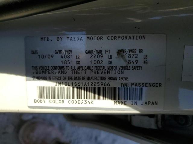 Photo 9 VIN: JM1BL1S61A1225966 - MAZDA 3 S 