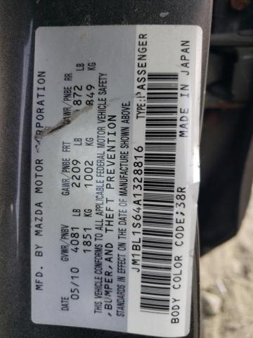 Photo 12 VIN: JM1BL1S64A1328816 - MAZDA MAZDA3 