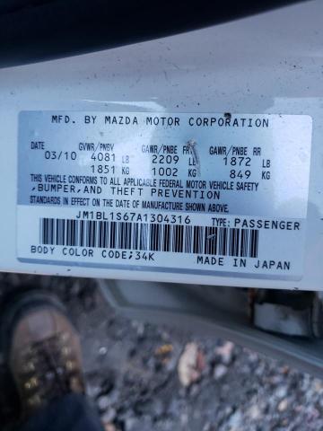 Photo 9 VIN: JM1BL1S67A1304316 - MAZDA 3 S 