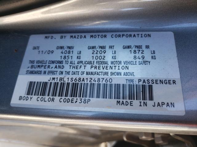 Photo 9 VIN: JM1BL1S68A1248760 - MAZDA 3 S 