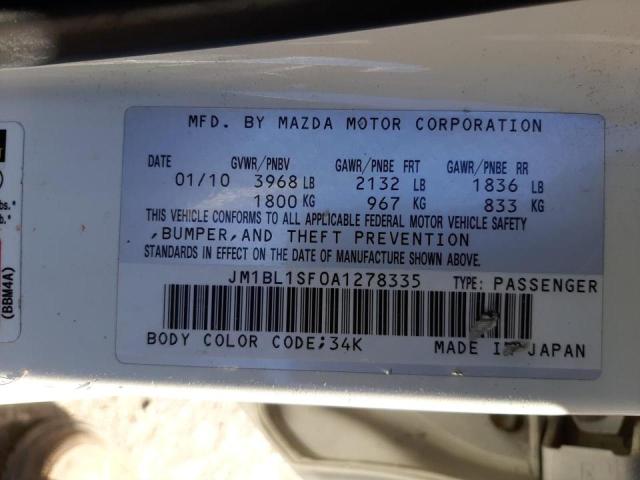 Photo 9 VIN: JM1BL1SF0A1278335 - MAZDA 3 I 