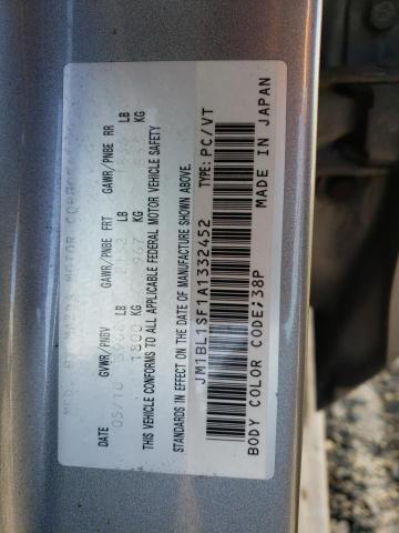 Photo 11 VIN: JM1BL1SF1A1332452 - MAZDA 3 