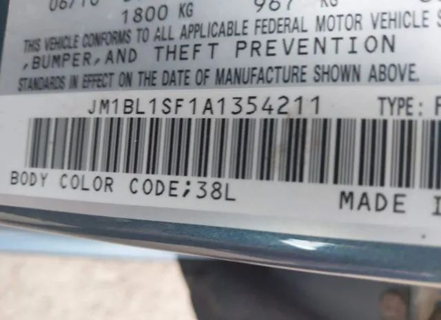 Photo 8 VIN: JM1BL1SF1A1354211 - MAZDA 3 