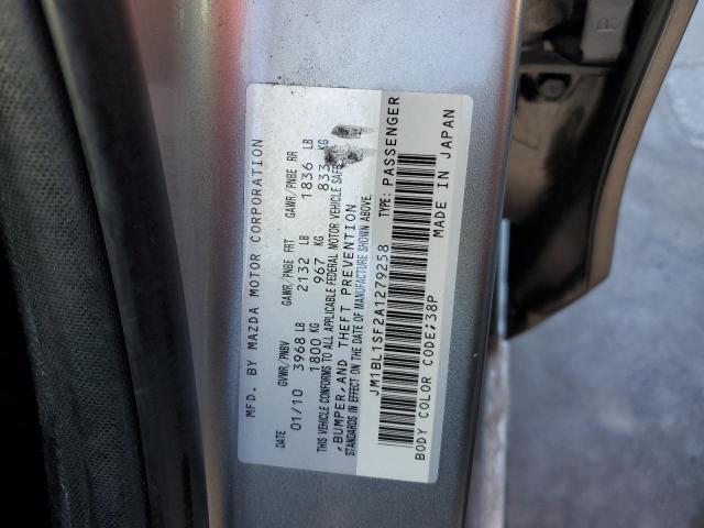 Photo 11 VIN: JM1BL1SF2A1279258 - MAZDA 3 I 