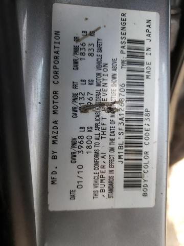 Photo 11 VIN: JM1BL1SF3A1268706 - MAZDA 3 