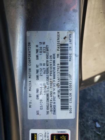 Photo 12 VIN: JM1BL1SF4A1137929 - MAZDA 3 