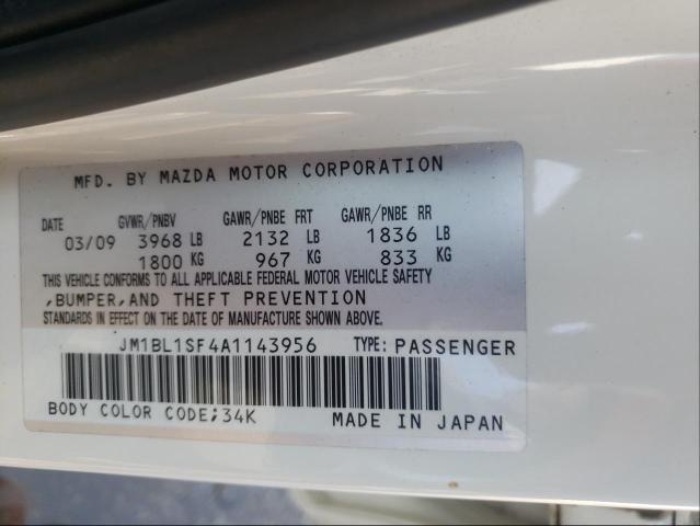 Photo 9 VIN: JM1BL1SF4A1143956 - MAZDA 3 I 