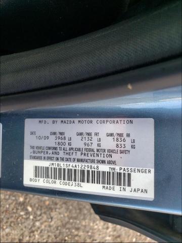 Photo 9 VIN: JM1BL1SF4A1229848 - MAZDA 3 I 