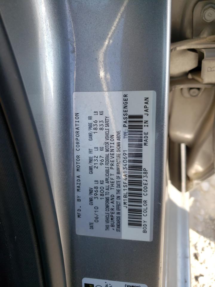 Photo 11 VIN: JM1BL1SF4A1340691 - MAZDA 3 