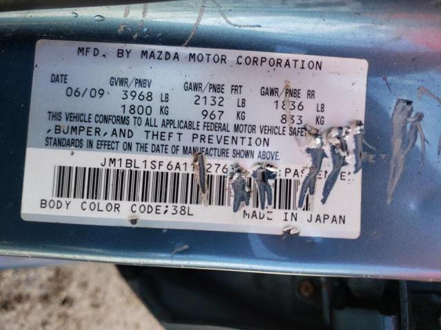 Photo 9 VIN: JM1BL1SF6A1172763 - MAZDA 3 I 