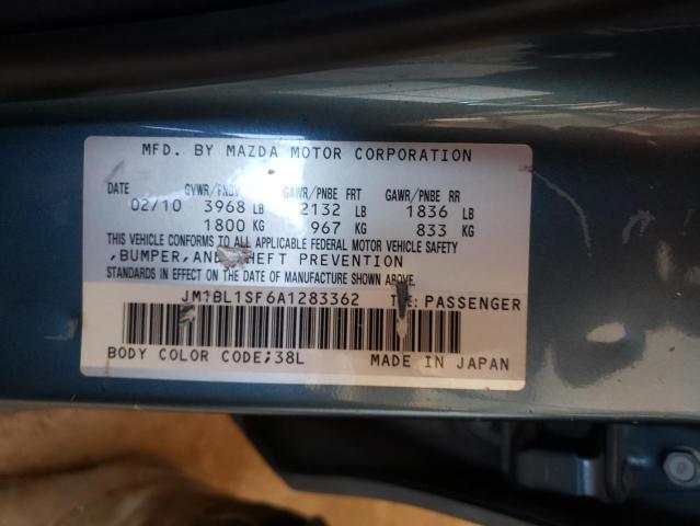 Photo 9 VIN: JM1BL1SF6A1283362 - MAZDA 3 I 