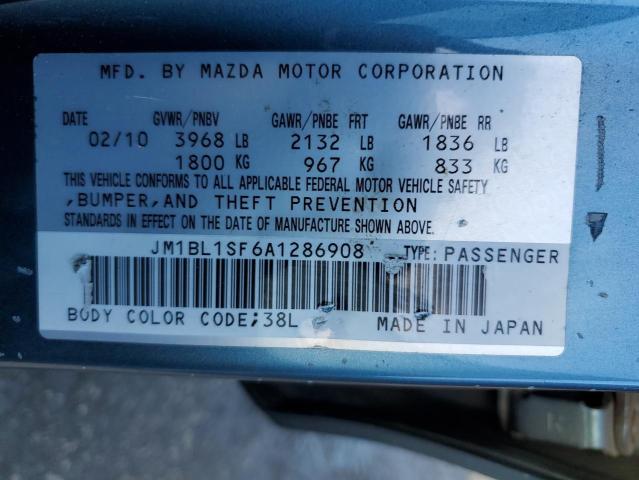 Photo 9 VIN: JM1BL1SF6A1286908 - MAZDA 3 I 